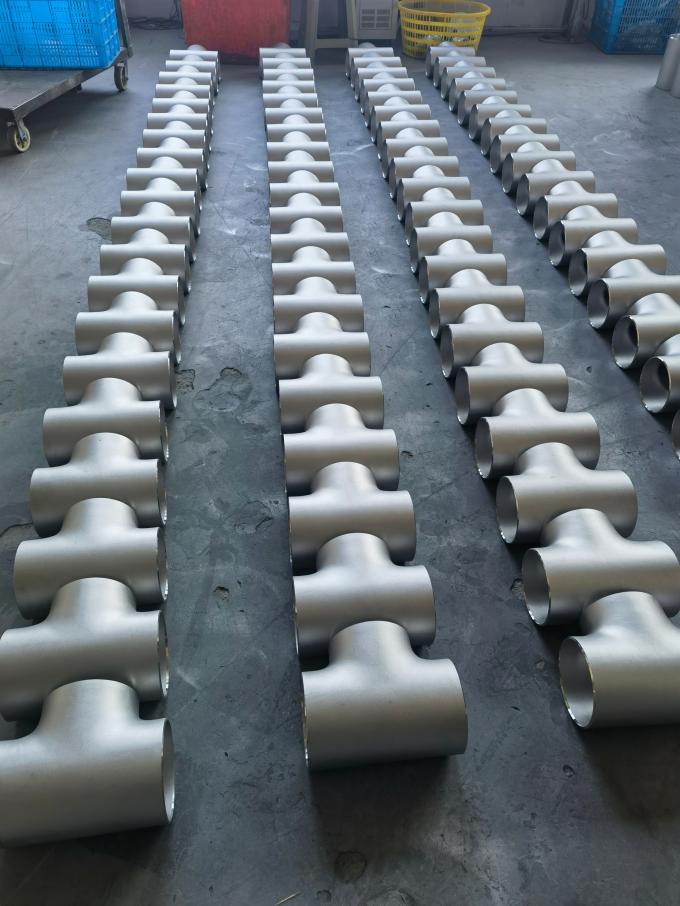 Round Square Rectangle SS Welded Tube Stainless Steel Equal Tee BW Pipe ...